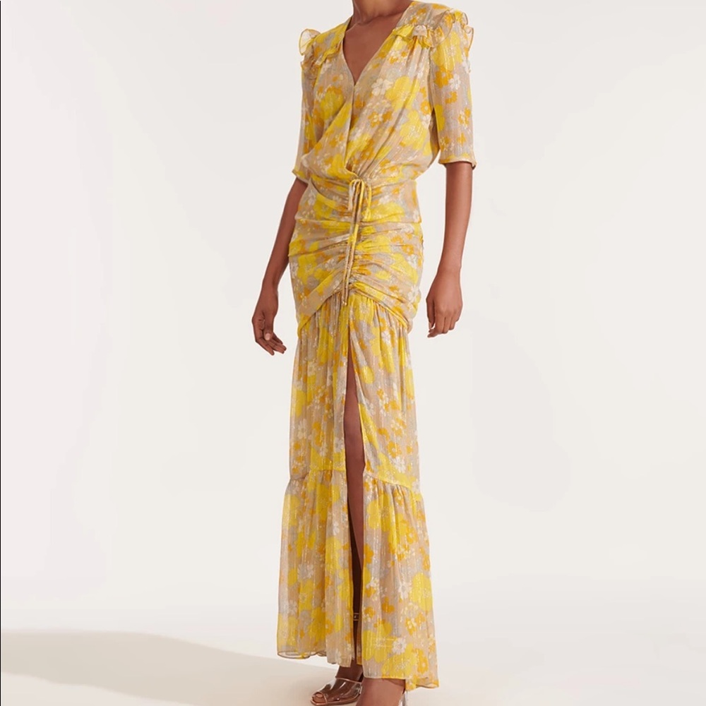 Veronica Beard Mick Floral Maxi Dress